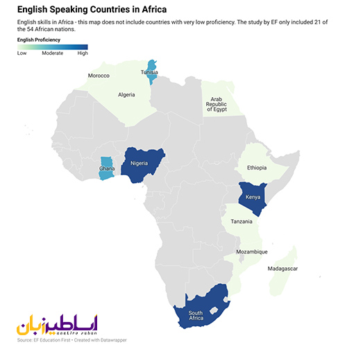 کشورهای انگلیسی زبان در آفریقا